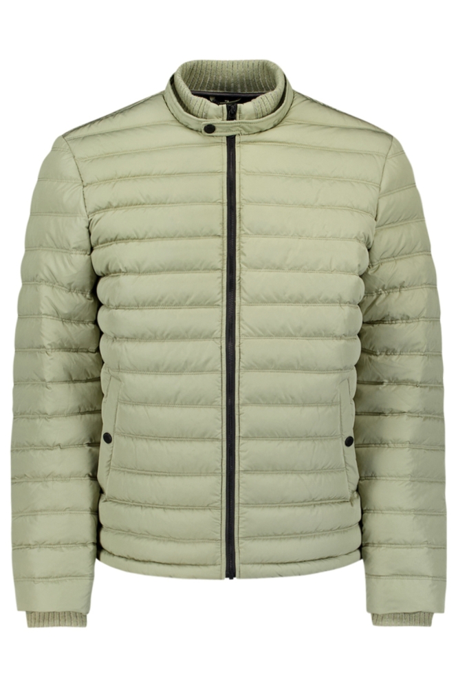 GEWATTEERDE JAS 29630802SN 197 LIGHT MOSS